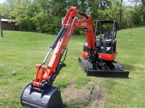 kubota kx040 4 attachments